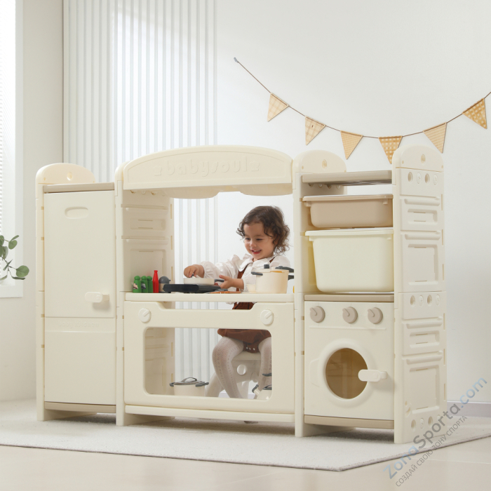 Кухня детская Unix Kids Cook Store 2 Camel Кухня детская Unix Kids Cook Store 2 Camel