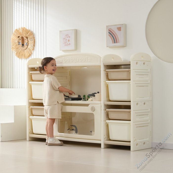 Кухня детская Unix Kids Cook Store 8 Camel Кухня детская Unix Kids Cook Store 8 Camel