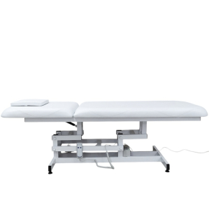 Кушетка массажная стационарная КМ-3007 с электроприводом, 2 мотора