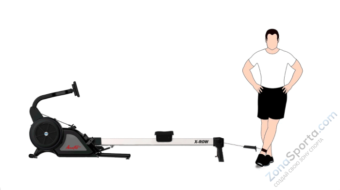 Профессиональный лыжно-гребной тренажер Impulse HSR007 (X-ROW)