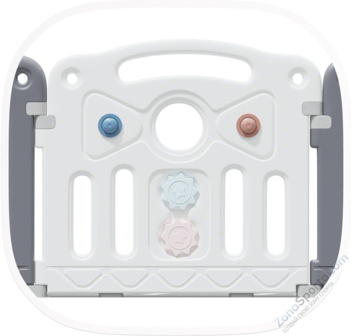 Манеж Unix Kids Classic 160x180 Grey Манеж Unix Kids Classic 160x180 Grey