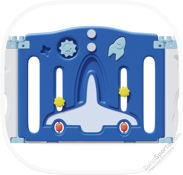 Манеж Unix Kids Supreme Space 200x240 Blue Манеж Unix Kids Supreme Space 200x240 Blue