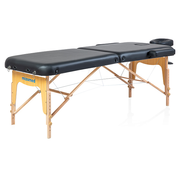 Массажный складной стол Mizomed Premium 2 черный