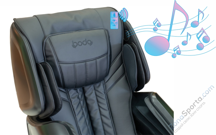 Массажное кресло Bodo Norton Black-Brown