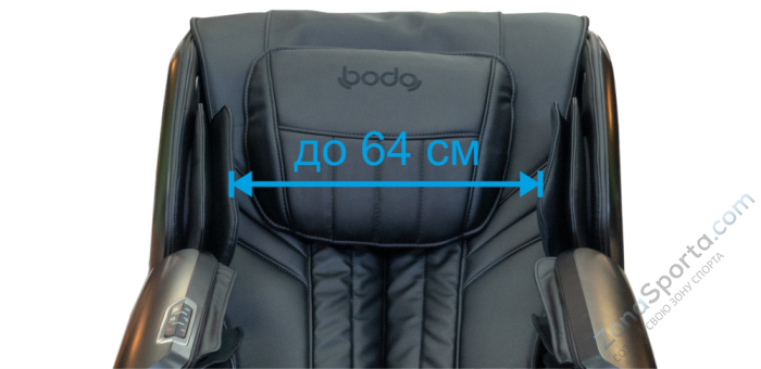 Массажное кресло Bodo Norton Black-Brown