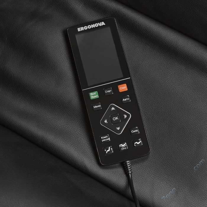 Массажное кресло Ergonova Sanatorium Black (Organic 2)