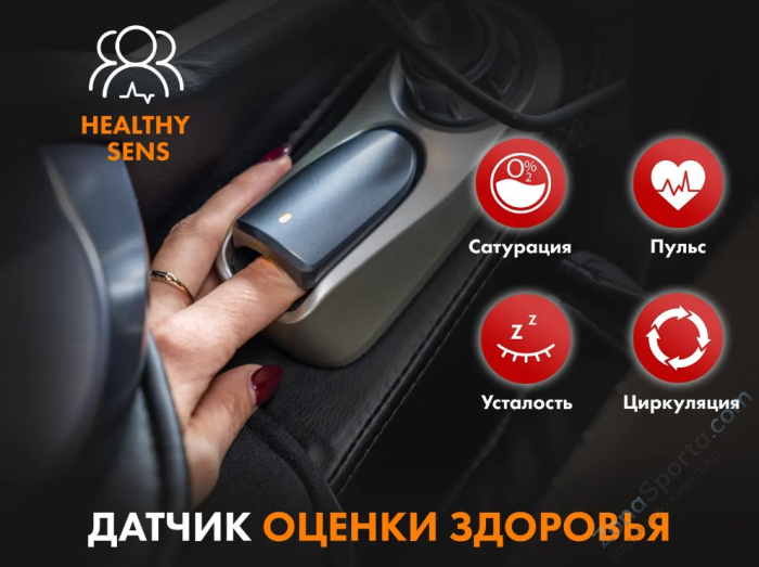 Массажное кресло Fujimo Guru F700 Серый