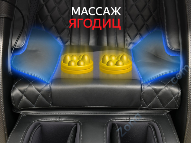 Массажное кресло Fujimo Supreme F355 Графит Массажное кресло Fujimo Supreme F355 Графит