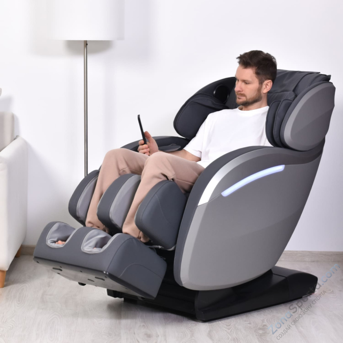 Массажное кресло Gess 830 Futuro (серое)