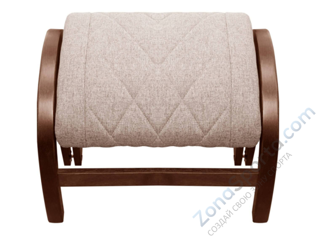 Массажное кресло-качалка EGO Twist EG2004 Cherry Бежевый (Tony12) с пуфом