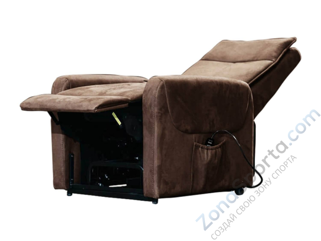 Массажное кресло-реклайнер EGO Lift Chair DM04004 Шоколад
