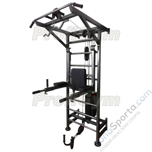 Многофункциональный тренажёрный комплекс ProfiGym на базе шведской стенки