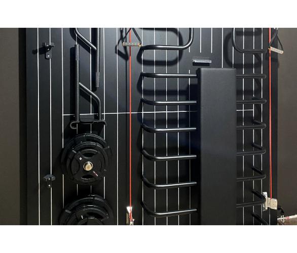 Многофункциональный комплекс с элементами отделки частных яхт и местом для хранения инвентаря Шведская стенка Desire REGATTA BLACK RACK