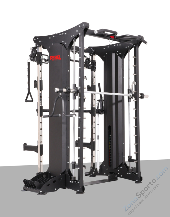 Мультикомплекс на базе Машины Смита с кроссовером Rebel RDT803-90 Мультикомплекс на базе Машины Смита с кроссовером Rebel RDT803-90