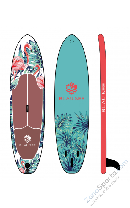 Надувной Sup-board Blau See Flamingo 10,6