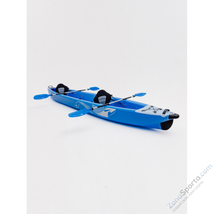 Надувной каяк двухместный Blau See Whale-2 Премиум