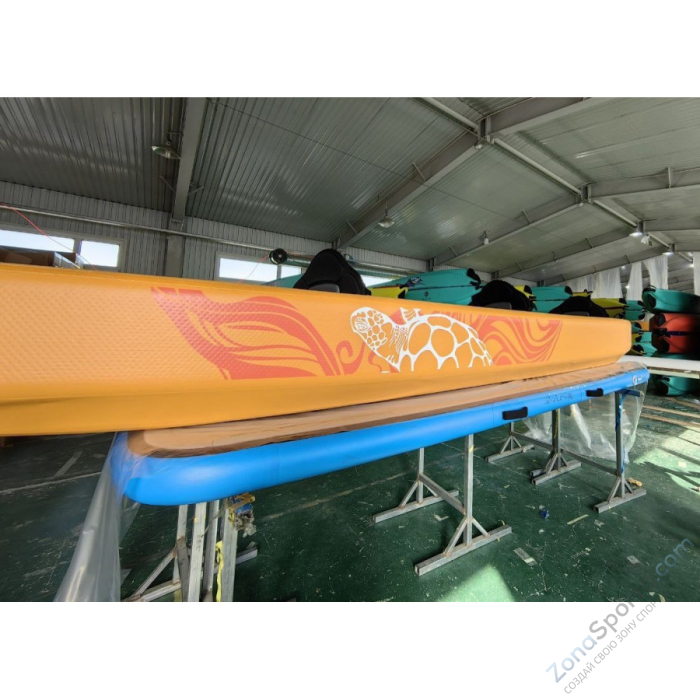 Надувной каяк трехместный Blau See Turtle-3 Expedition Премиум