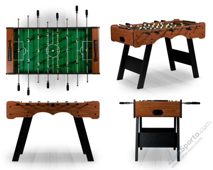 Настольный футбол (кикер) Stuttgart (коричневый)