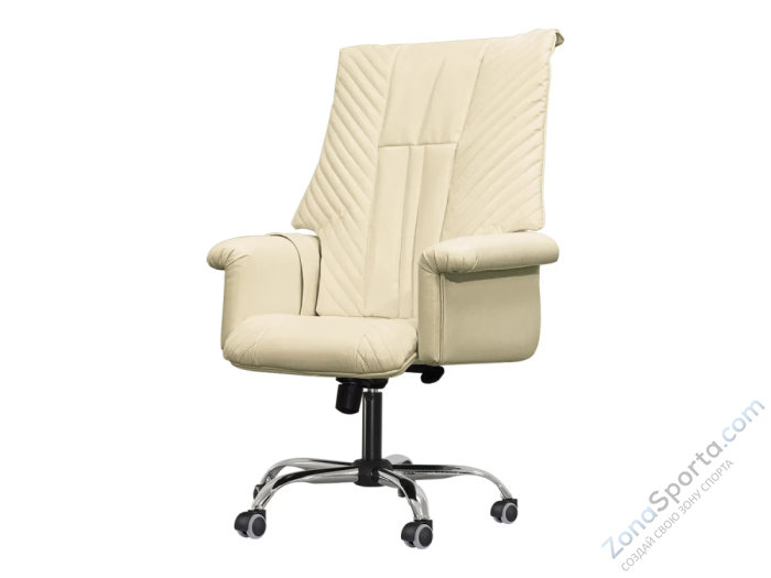 Офисное массажное кресло Ego President EG1005 крем (Арпатек)