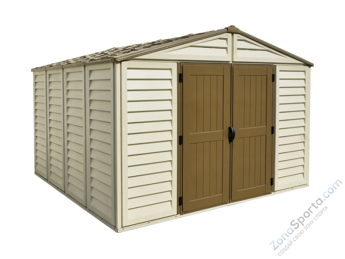 Пластиковый сарай WoodBridgePlus