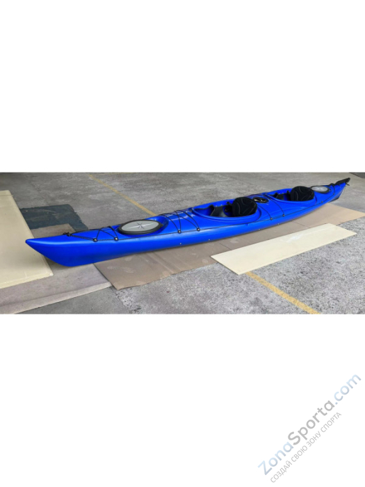 Пластиковый каяк Blau See Delphin