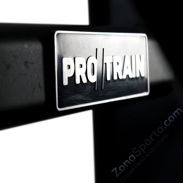 Плечевой жим сидя на свободных весах Protrain T8-605