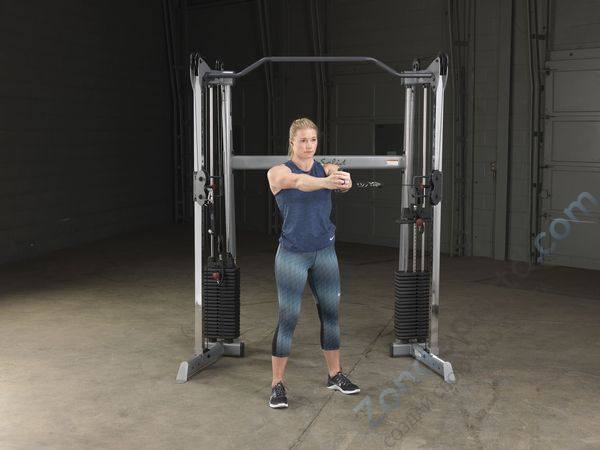 Сдвоенная блочная стойка Body Solid GDCC200