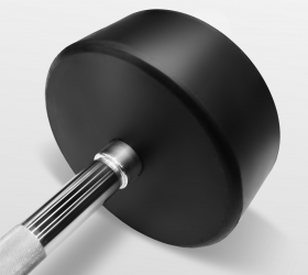 Штанга обрезиненная прямая Bronze Gym BG-PA-BB-S25