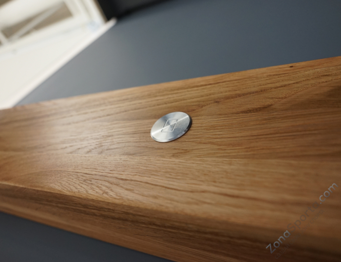 Шведская стенка из шпона дуба с эспандерами, брусьями и скамьей Desire Eco Slab Plus Шведская стенка из шпона дуба с эспандерами, брусьями и скамьей Desire Eco Slab Plus