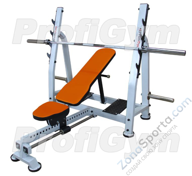 Скамья для жима универсальная 0-90 градусов ProfiGym СК-0022-H