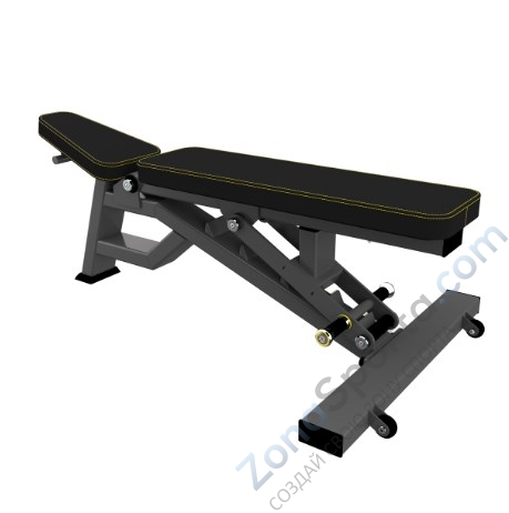 Скамья универсальная мобильная DHZ Fitness Super Bench R-2039