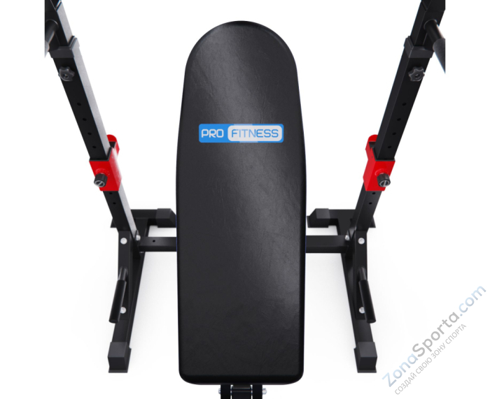Скамья для жима со стойками DFC Pro Fitness
