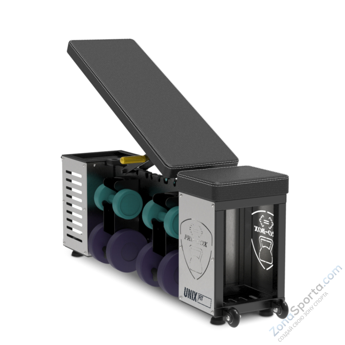 Скамья силовая Unix Fit PRO многофункциональная (UC-C38)