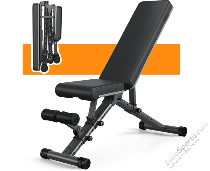 Скамья универсальная для жима DFC GT-616 / до 350 кг