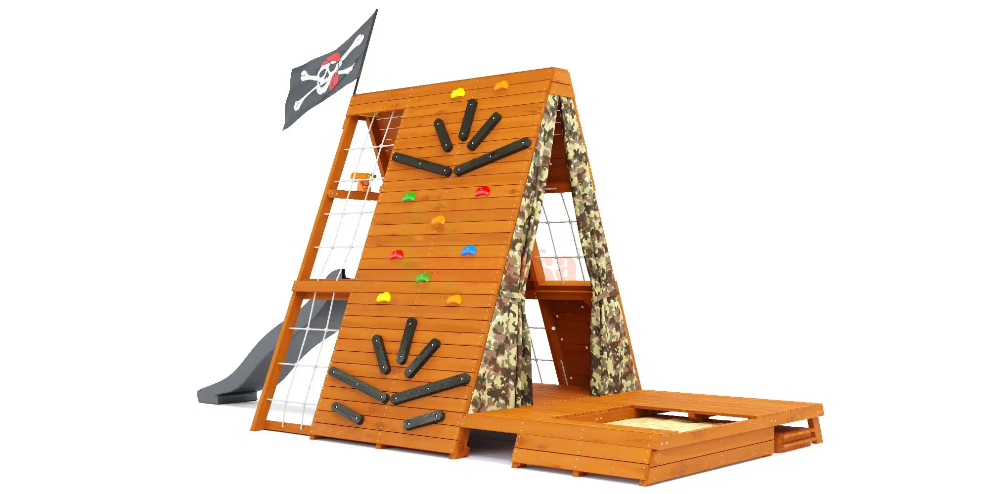 Спортивный домик Савушка База-4 (Милитари)