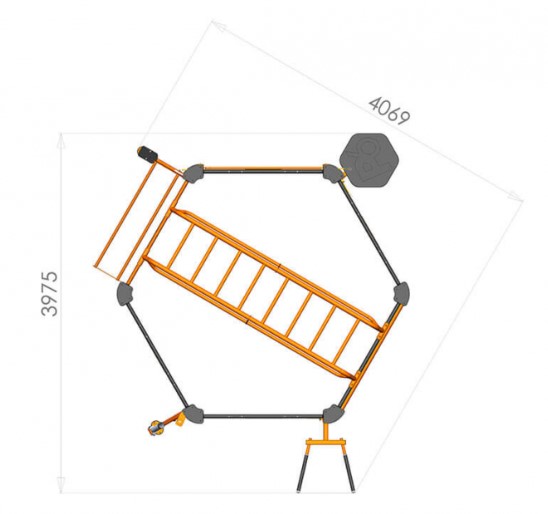 Станция для функционального тренинга Inotec P6 ELITE