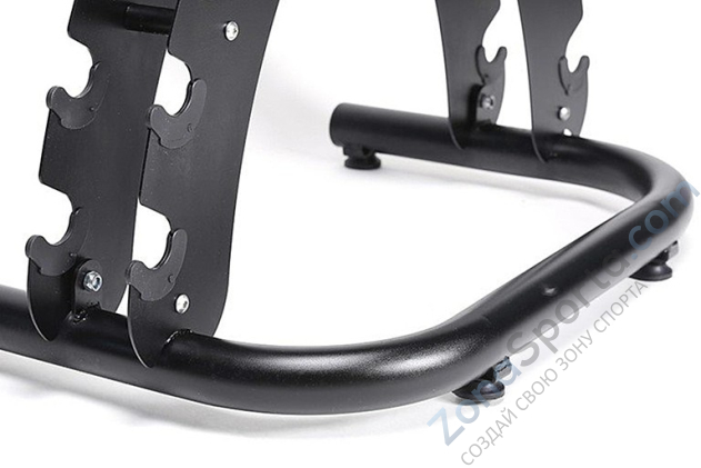 Стойка для хромированных гантелей X-образная Hasttings Digger HD71C1A