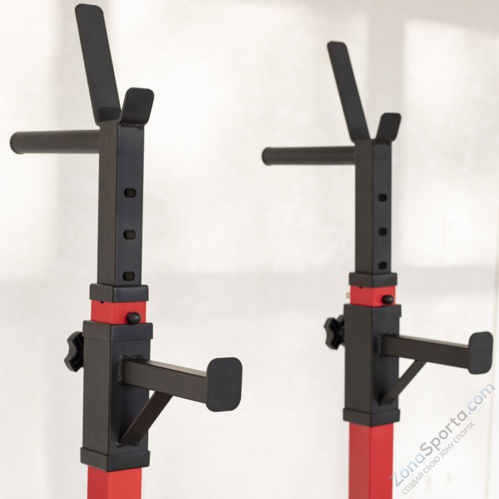 Стойка для штанги универсальная домашняя DEXsport ASD-0140-JAX