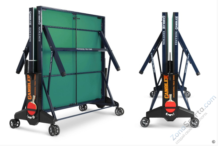 Теннисный стол Gambler Edition green