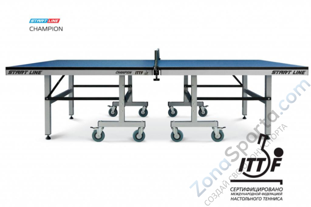 Теннисный стол Start Line Champion blue