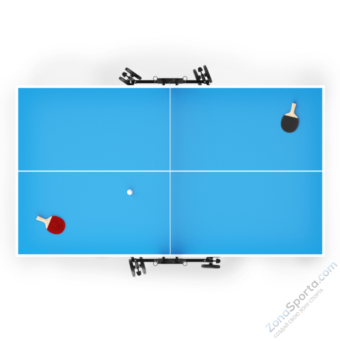 Теннисный стол Unix Line Compact indoor 18mm MDF (Blue)