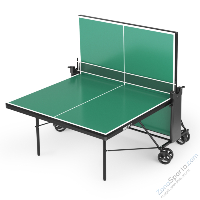 Теннисный стол Unix Line Compact indoor 18mm MDF (Green)