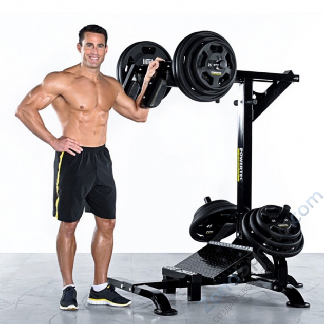 Тренажер для приседаний Powertec TM Squat Calf L-SC13
