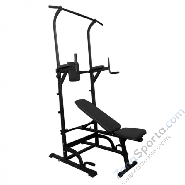 Тренажер со скамьей DFC Power Tower G004