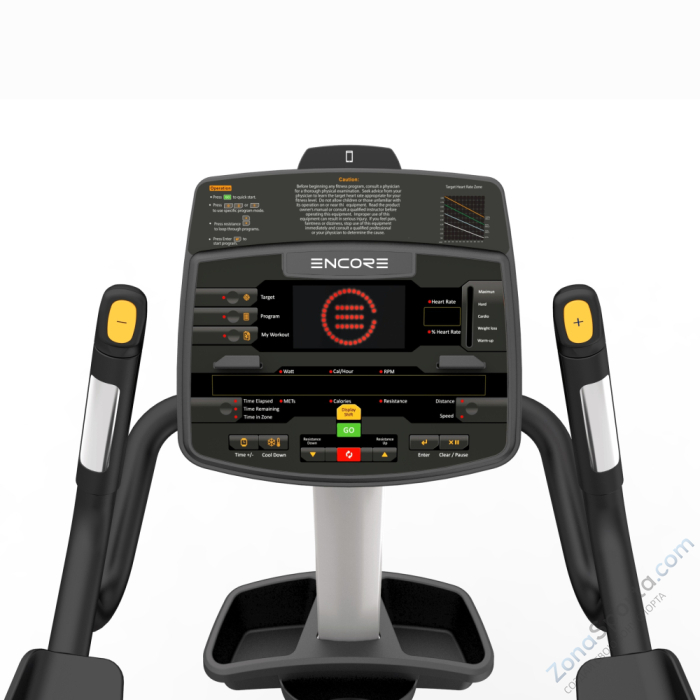 Профессиональный вертикальный велотренажер Impulse ECU7 LED