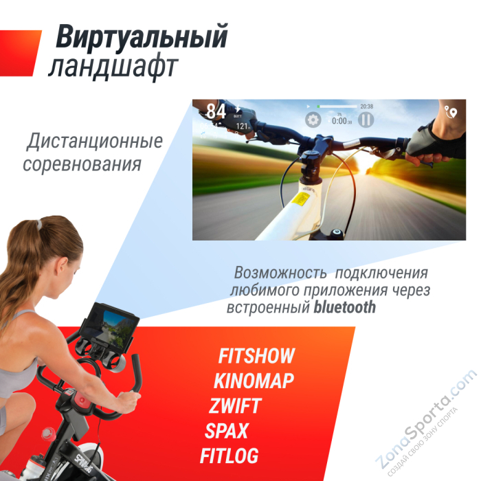 Велотренажер Спин-байк Unix Fit SB-620 Pro Велотренажер Спин-байк Unix Fit SB-620 Pro