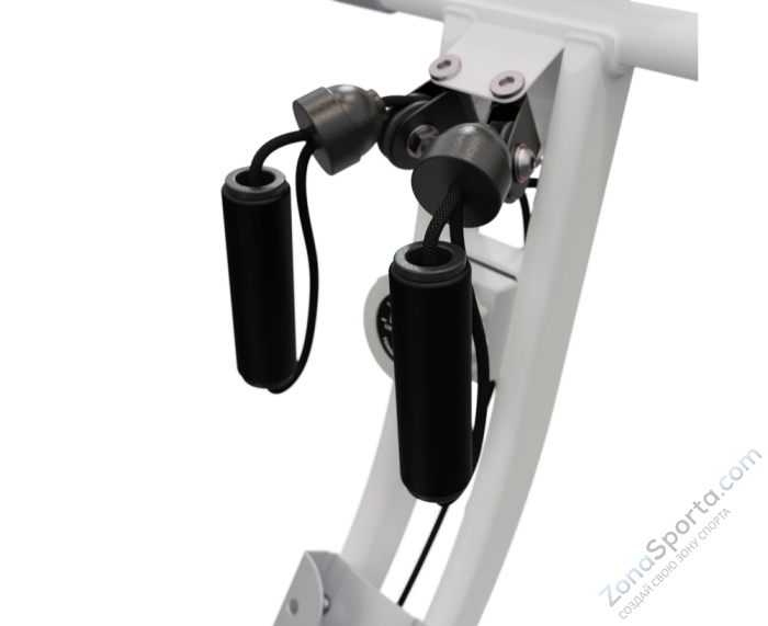 Велотренажер X-Bike DFC DavCreator Max PRO, бело-голубой