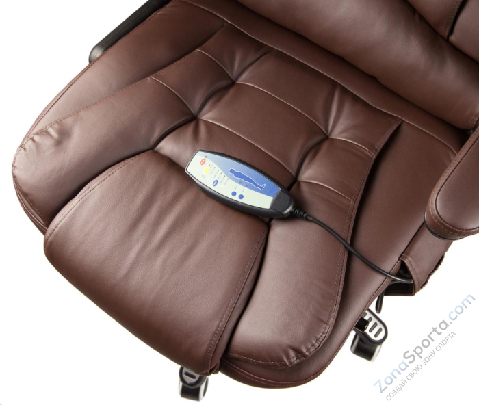 Вибромассажное кресло Calviano Veroni 53 (коричневое)