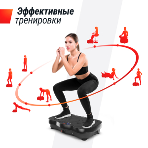 Виброплатформа Unix Fit Intensive 2D Black