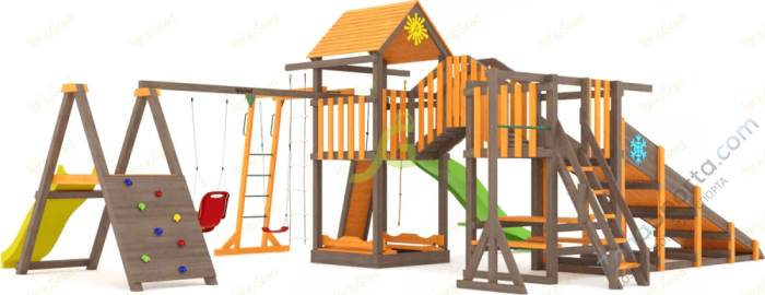 Всесезонная площадка IgraGrad С Мостик 2 SF1